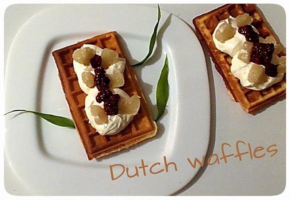 Holenderskie gofry - Dutch waffles