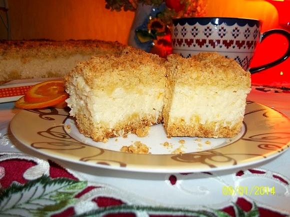 Kokosanka ciasto jogurtowe z wiórkami kokosowymi