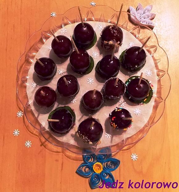 Winogrona w karmelu, karmelizowane, candy grapes