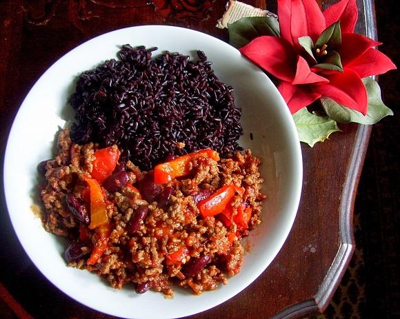 Chilli con carne - gorąca meksykańska potrawa