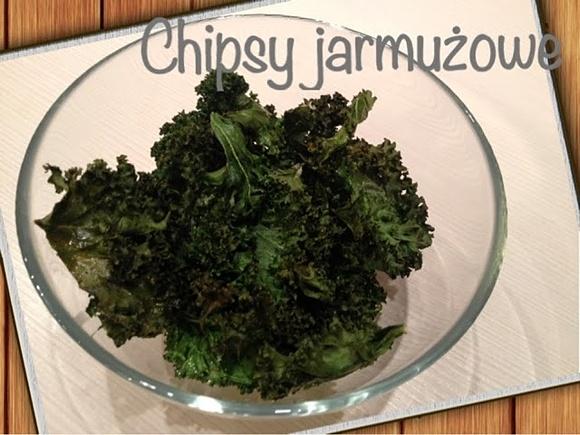 Chipsy z jarmużu