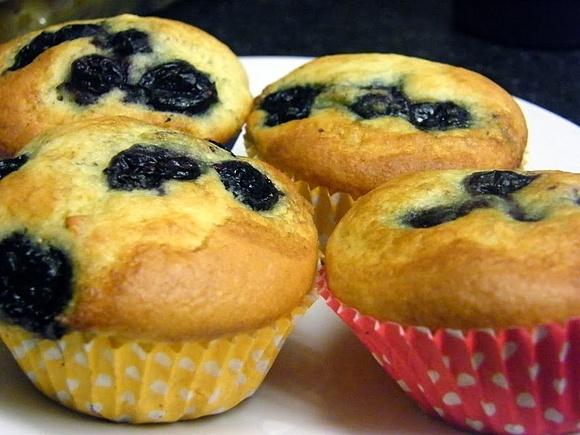 Muffinki jagodowe
