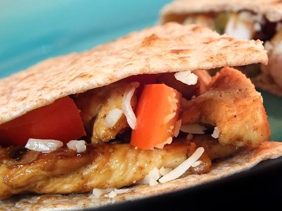 Kurczak z Meksyku w quesadilli