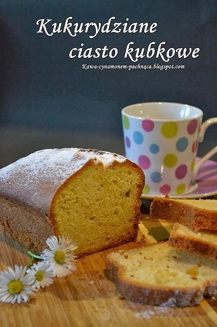 Kukurydziane ciasto kubkowe