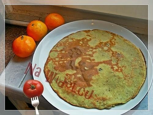 Naleśniki orzechowo bananowe