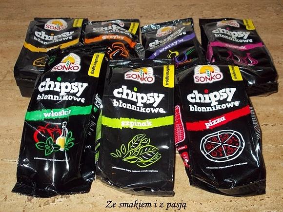 Chipsy błonnikowe Sonko
