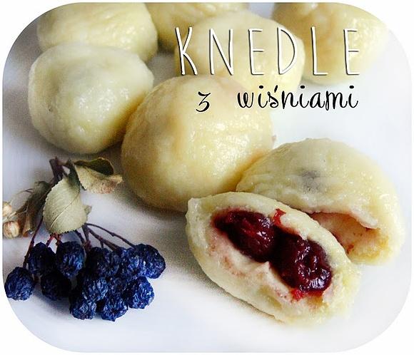 Bramborové knedlíky s třešněmi