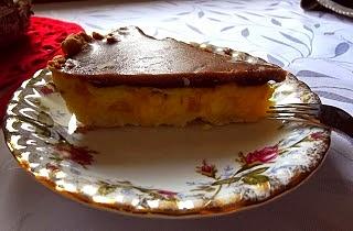 Tarta pomarańczowa z polewą czekoladową