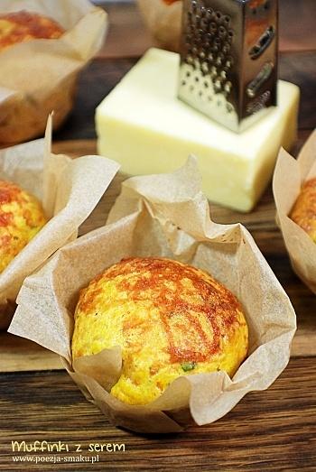 Wytrawne muffinki z serem