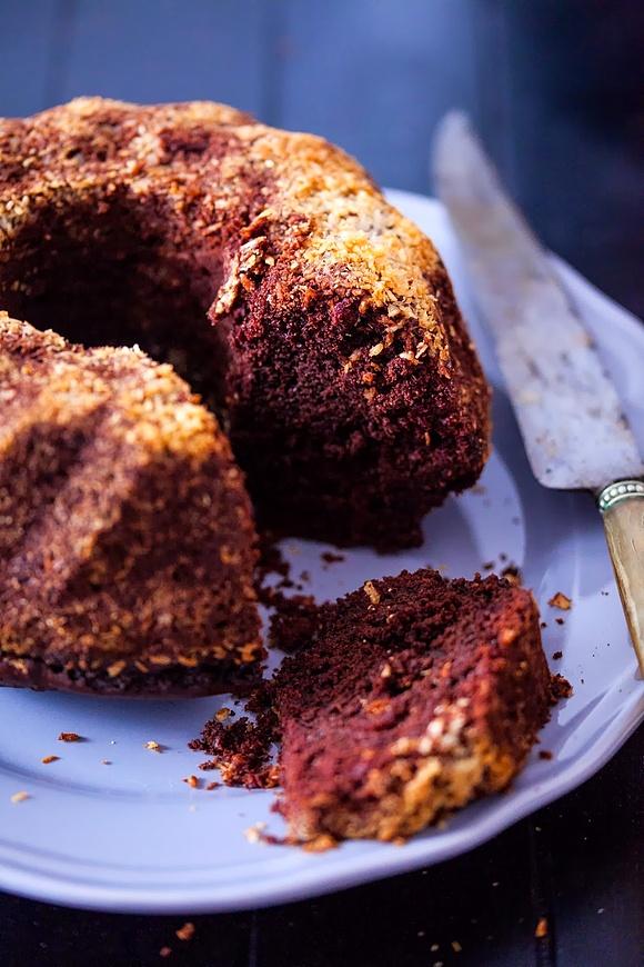 Babka buraczano-czekoladowa