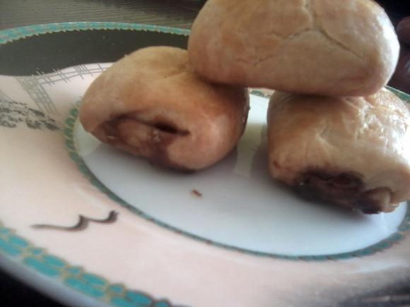Ciasteczka z mocno czekoladowym nadzieniem