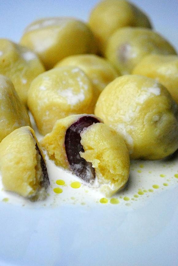Knedle ze śliwkami i winogronami basia ritz i damian