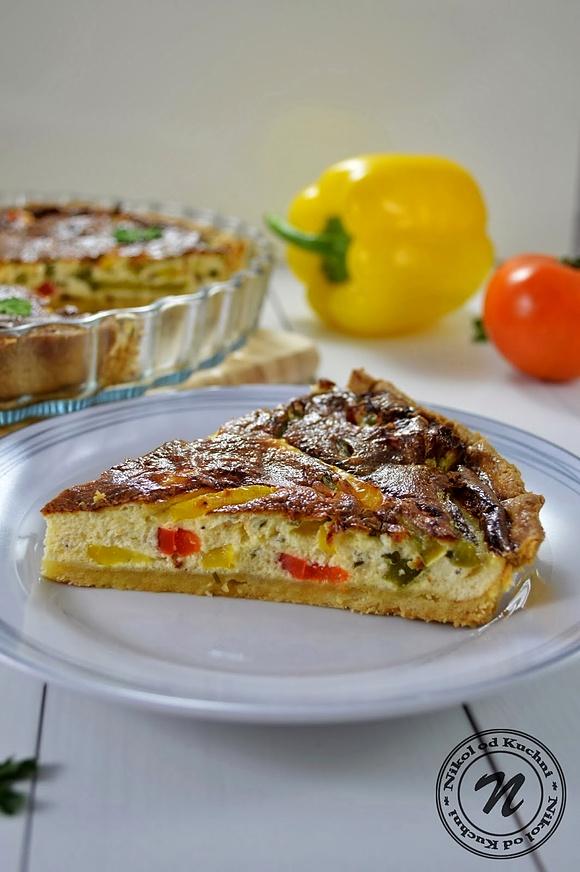 Tarta z papryką i zalewą