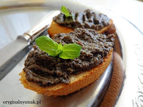 Tapenada z czarnych oliwek