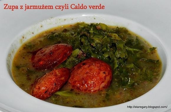 Zupa z jarmużem calo verde portugalska na zimę