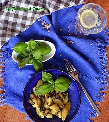 Kopytka z pesto genovese domowej roboty