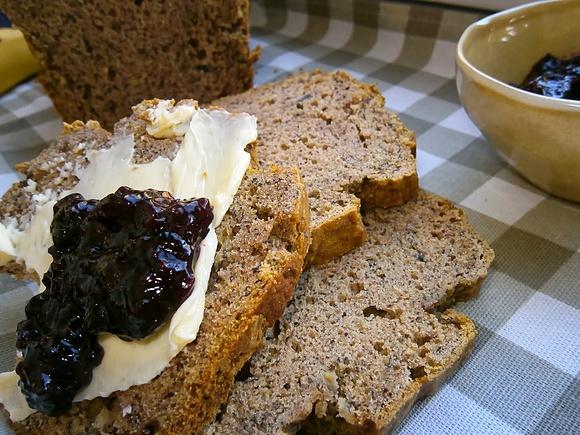 Chleb bezglutenowy bananowy
