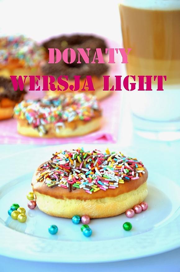 Donaty light pieczone w piekarniku