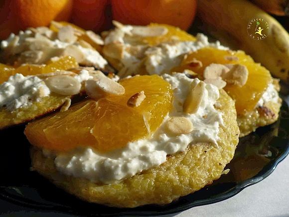 Bananowe placki kukurydziane bez glutenu