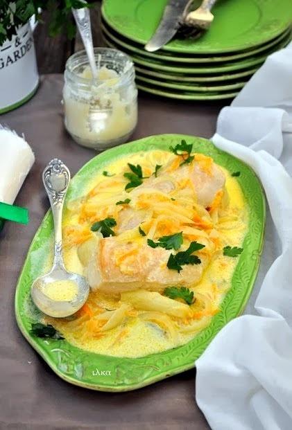 Kurczak w sosie chrzanowym