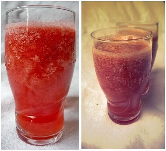 Smoothie z truskawek i ananasa