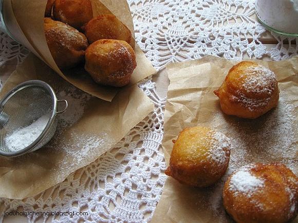 Pączki angielskie z serka homogenizowanego