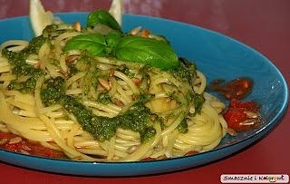 Bazyliowe spaghetti