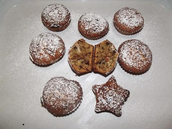 Muffinki czekoladowo-orzechowe