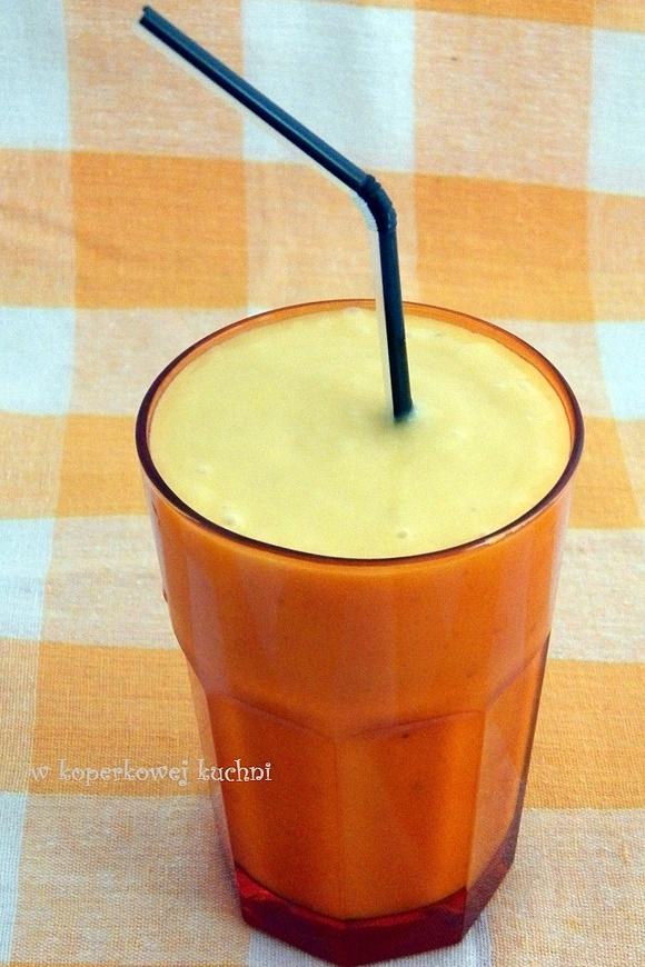 Bananowy koktajl z mango
