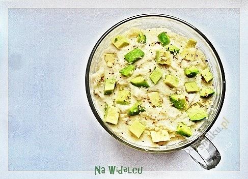 Puree z orzechami i awokado