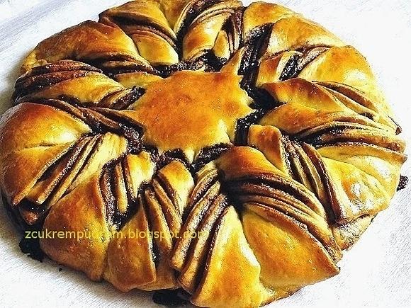 Drożdżówki z nutellą