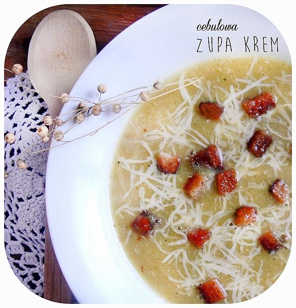 Cebulowa zupa krem