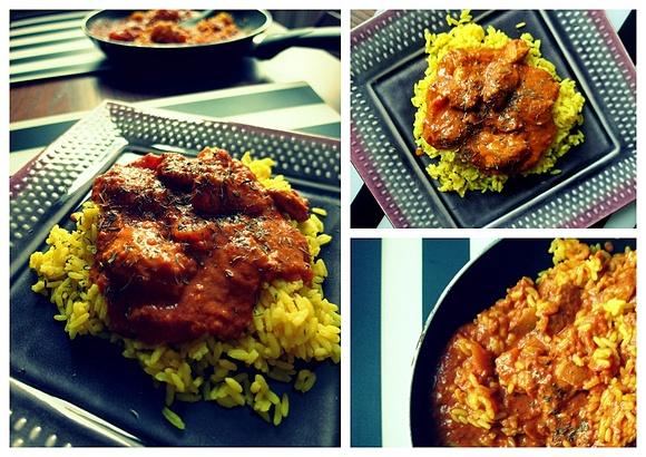 Kurczak tikka masala light z jogurtem