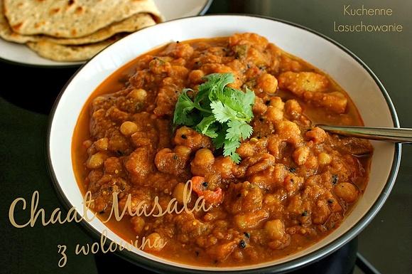 Indyjskie Chaat Masala z wołowiną