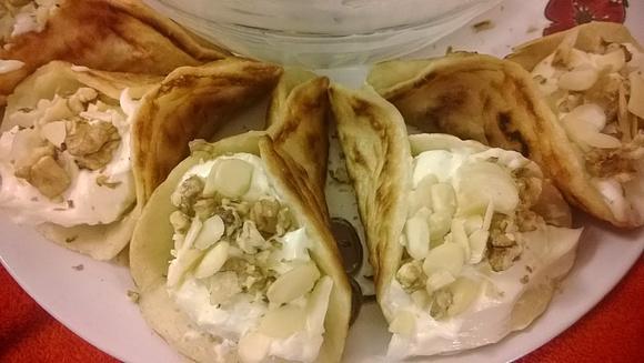 Qatayef z mascarpone - orientalny deser na słodko