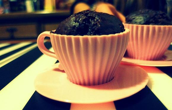 Czekoladowe muffiny Nigelli Lawson