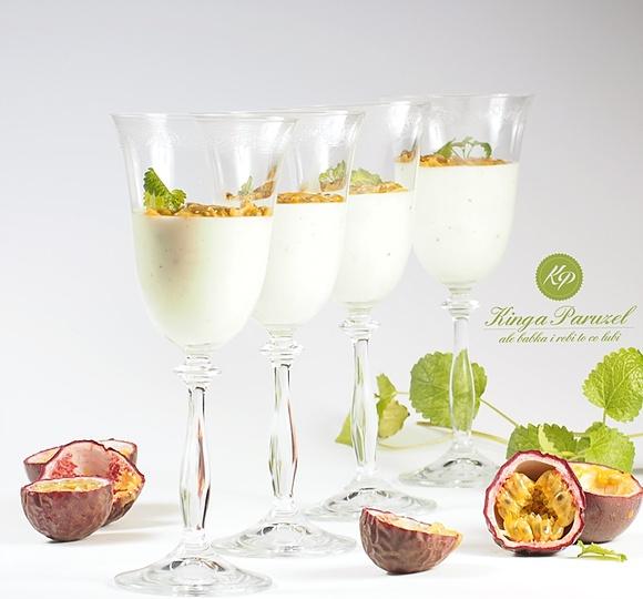 Panna Cotta fit z Marakują