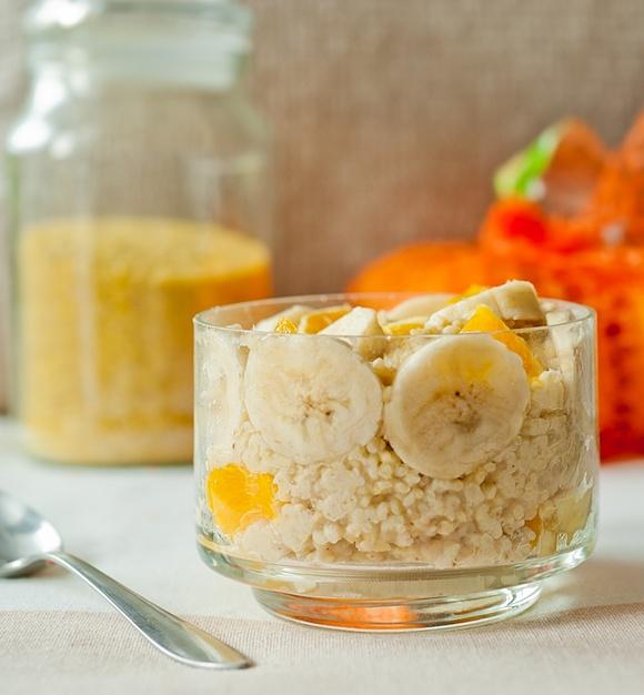 Jaglanka z tahini i masłem orzechowym
