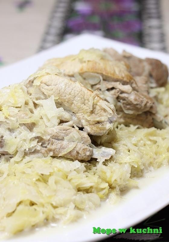Żeberka w kapuście