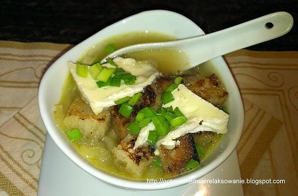 Zupa cebulowa