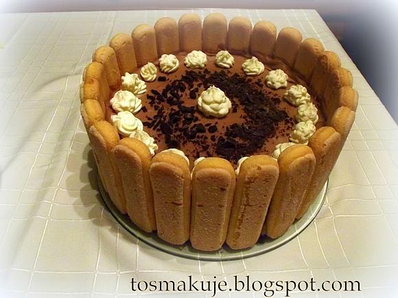 Tort z nutellą i mascarpone na urodziny