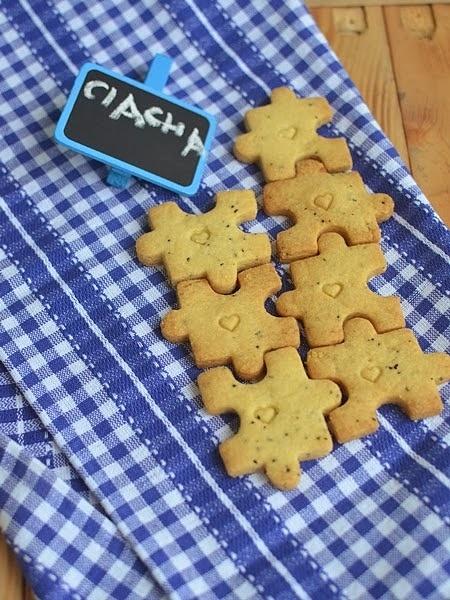 Ciacha puzzle z makiem
