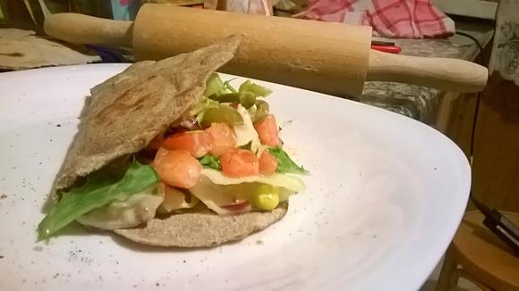 Tortilla z mąki żytniej dietetyczna