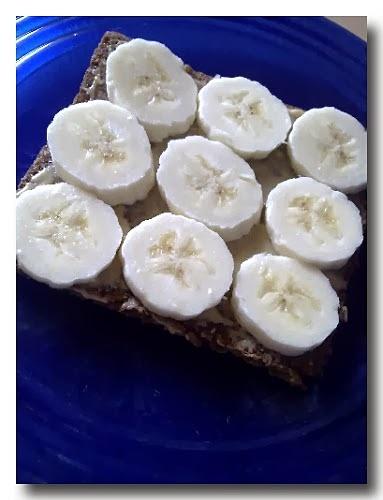 Brot mit Banane
