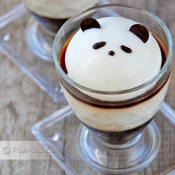 Kawowa panna cotta na maślance