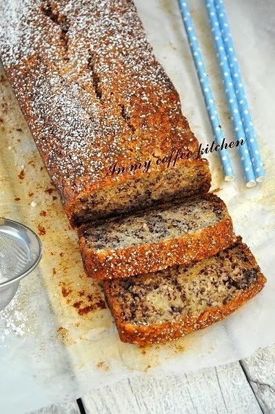 Ciasto bananowe bez miksera, szybkie i wilgotne