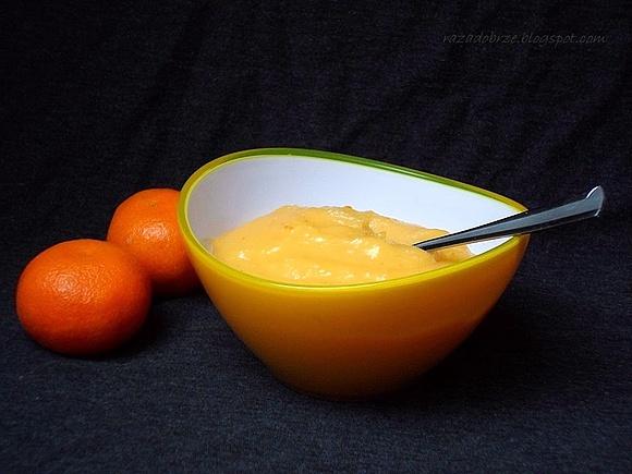 Curd z mandarynek