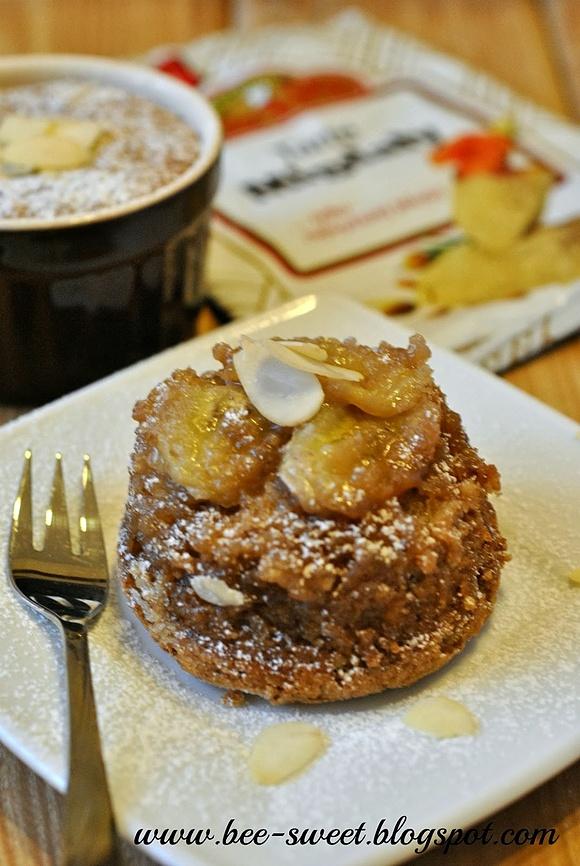 Bananowo-migdałowy pudding z karmelem na zimowe dni