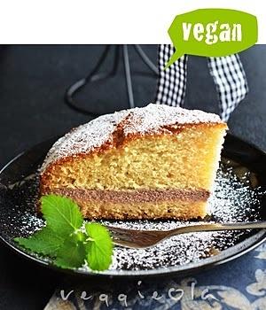 Wegański tort