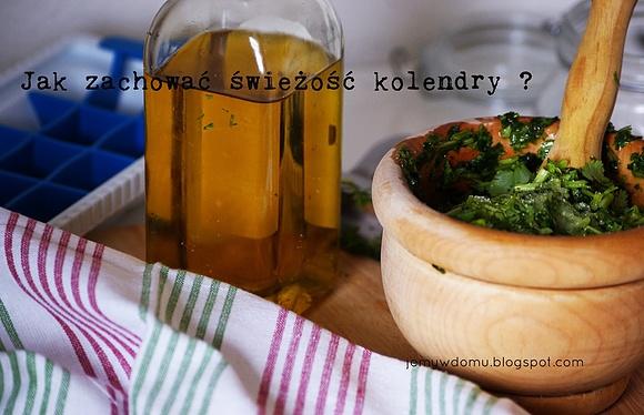 Jak zachować świeżość kolendry i innych ziół